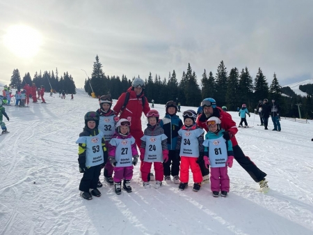 Greuther Kids erlebten herausfordernde Wintersport-Premiere